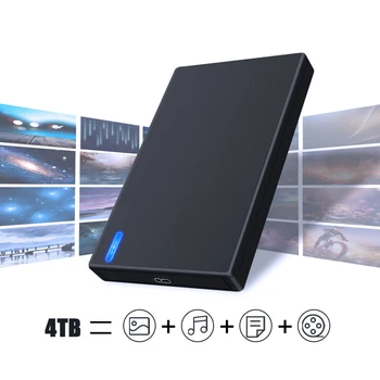 USB3.0 2,5-inčni Kućište tvrdog diska 5 Gbit / s Podrška za Sata 4 TB 6 TB HDD SSD Torbica Kutija za laptop