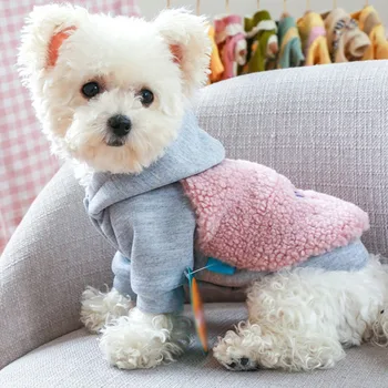 Slatko mali pas kaput Zima topla odjeća od vune janje za kućne ljubimce za Chihuahua Majica Jakna Štene Mačka Pulover Odjeća za pse i kućne ljubimce