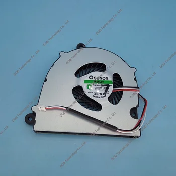 Originalni ventilator za hlađenje procesora za notebook Clevo W110 W110ER W150 W150HR W170 VENTILATOR procesora Zemlja X11 AB7505HX-GE3 Ventilator za hlađenje CWB4100